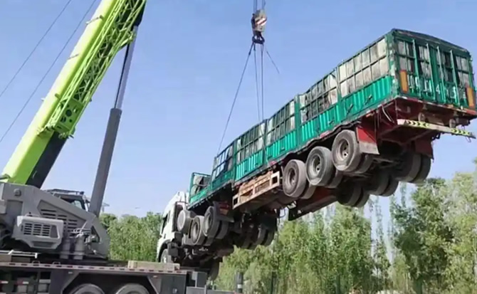 玉门道路脱困救援案例